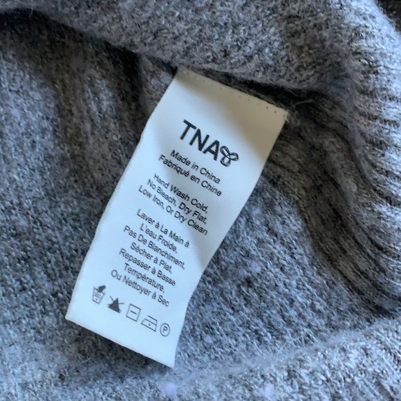 TNA Grey Sweater Small - Picture 3 of 5